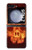 S3881 Fire Skull Case For Samsung Galaxy Z Flip 5