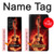 S0415 Fire Guitar Burn Case For Samsung Galaxy Z Fold 5