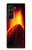 S0745 Volcano Lava Case For Samsung Galaxy Z Fold 5