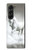 S0932 White Horse Case For Samsung Galaxy Z Fold 5