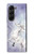 S1134 White Horse Unicorn Case For Samsung Galaxy Z Fold 5