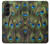 S1965 Peacock Feather Case For Samsung Galaxy Z Fold 5