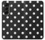 S2299 Black Polka Dots Case For Samsung Galaxy Z Fold 5