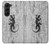 S2446 Gecko Wood Graphic Printed Case For Samsung Galaxy Z Fold 5