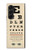 S2502 Eye Exam Chart Decorative Decoupage Poster Case For Samsung Galaxy Z Fold 5
