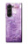 S2690 Amethyst Crystals Graphic Printed Case For Samsung Galaxy Z Fold 5