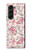 S3095 Vintage Rose Pattern Case For Samsung Galaxy Z Fold 5