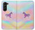 S3203 Rainbow Unicorn Case For Samsung Galaxy Z Fold 5