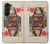 S3429 Queen Hearts Card Case For Samsung Galaxy Z Fold 5
