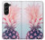 S3711 Pink Pineapple Case For Samsung Galaxy Z Fold 5