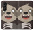 S3855 Sloth Face Cartoon Case For Samsung Galaxy Z Fold 5 S3855 Sloth Face Cartoon Case For Samsung Galaxy Z Fold 5