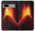 S0745 Volcano Lava Case For Google Pixel 7a