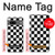 S1611 Black and White Check Chess Board Case For Google Pixel 7a