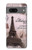 S2211 Paris Postcard Eiffel Tower Case For Google Pixel 7a