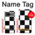 S2492 Black and White Check Case For Google Pixel 7a