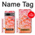 S2543 Japanese Kimono Style Flower Pattern Case For Google Pixel 7a