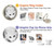 S2569 White Arctic Fox Case For Google Pixel 7a