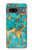 S2906 Aqua Turquoise Stone Case For Google Pixel 7a