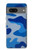 S2958 Army Blue Camo Camouflage Case For Google Pixel 7a