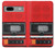 S3204 Red Cassette Recorder Graphic Case For Google Pixel 7a