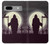 S3262 Grim Reaper Night Moon Cemetery Case For Google Pixel 7a
