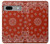 S3355 Bandana Red Pattern Case For Google Pixel 7a