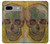 S3359 Vincent Van Gogh Skull Case For Google Pixel 7a