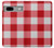 S3535 Red Gingham Case For Google Pixel 7a