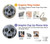 S1286 Diamond Skull Case For Sony Xperia 1 V