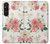 S1859 Rose Pattern Case For Sony Xperia 1 V