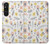 S2354 Pastel Flowers Pattern Case For Sony Xperia 1 V