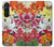 S3205 Retro Art Flowers Case For Sony Xperia 1 V