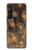 S3691 Gold Peacock Feather Case For Sony Xperia 1 V