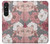 S3716 Rose Floral Pattern Case For Sony Xperia 1 V