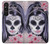 S3821 Sugar Skull Steam Punk Girl Gothic Case For Sony Xperia 1 V