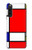S0157 Composition Red Blue Yellow Case For Sony Xperia 10 V