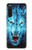 S0752 Blue Fire Grim Wolf Case For Sony Xperia 10 V