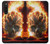 S0863 Hell Fire Skull Case For Sony Xperia 10 V