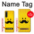 S1145 Yellow Mustache Sun Case For Sony Xperia 10 V