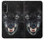 S2823 Black Wolf Blue Eyes Face Case For Sony Xperia 10 V