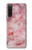 S2843 Pink Marble Texture Case For Sony Xperia 10 V