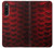 S2879 Red Arowana Fish Scale Case For Sony Xperia 10 V