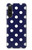 S3533 Blue Polka Dot Case For Sony Xperia 10 V