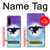 S3807 Killer Whale Orca Moon Pastel Fantasy Case For Sony Xperia 10 V