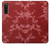 S3817 Red Floral Cherry blossom Pattern Case For Sony Xperia 10 V