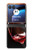 S2396 Red Wine Bottle And Glass Case For Motorola Razr 40 Ultra