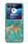 S2906 Aqua Turquoise Stone Case For Motorola Razr 40 Ultra