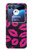 S2933 Pink Lips Kisses on Black Case For Motorola Razr 40 Ultra
