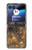 S3691 Gold Peacock Feather Case For Motorola Razr 40 Ultra