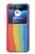 S3799 Cute Vertical Watercolor Rainbow Case For Motorola Razr 40 Ultra